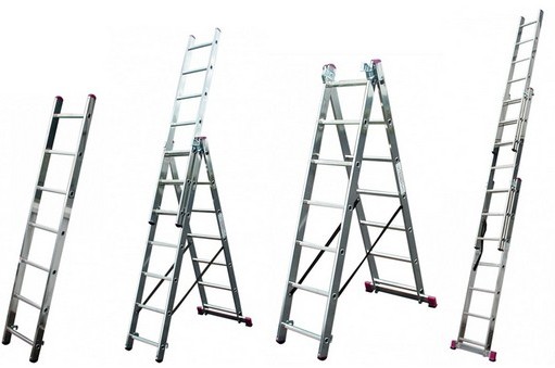 Hliníkový žebřík 3x15 profi