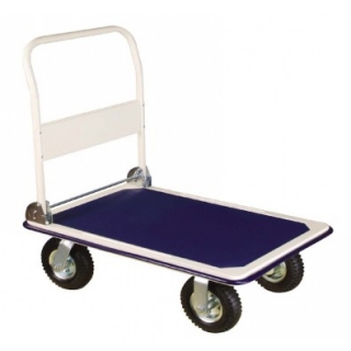 Plošinový vozík Ma-tech 300 kg s nafukovacími koly 8"