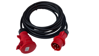 Prodlužovací kabel 10 m, 32A/400V, 4 mm² 